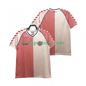 Koszulka AC Milan Retro Wyjazdowe Koszulki Piłkarskie 1986 Krótki Rękaw